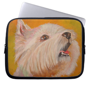 West Highland White Terrier Portrait Laptopschutzhülle