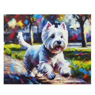West Highland White Terrier Puzzle: Weißer Westie