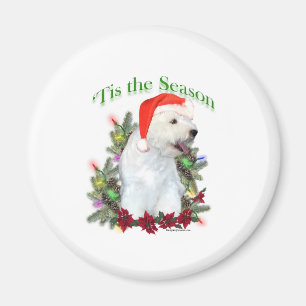 West Highland White Terrier "Tis Magnet