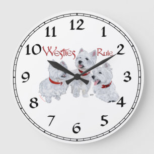 West Highland White Terrier Uhr
