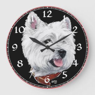 West Highland White Terrier Uhr