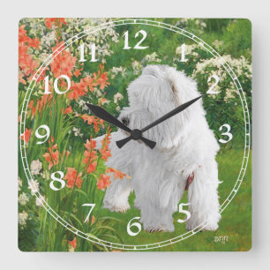 West Highland White Terrier Uhr