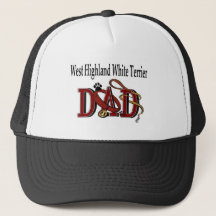 West Highland White Terrier Vater Hat