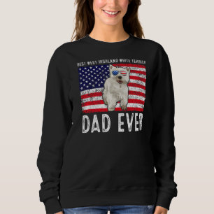 West Highland White Terrier Vater US-amerikanische Sweatshirt