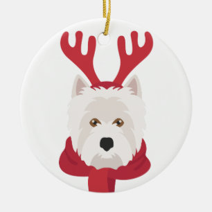 West Highland White Terrier Weihnachtsschmuck