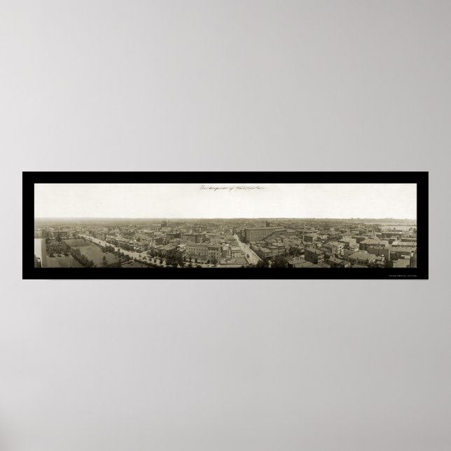 West Hoboken NJ Foto 1914 Poster (Vorne)