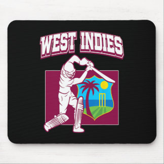West Indies Cricket Fan Cool Caribbean Cricket Sup Mousepad