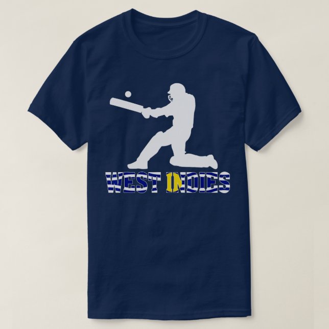 West Indies Cricket Fan Jersey 2023 West Indian Cr T-Shirt (Design vorne)