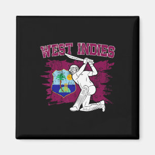 West Indies Cricket Fan West Indies Anhänger Cric Magnet