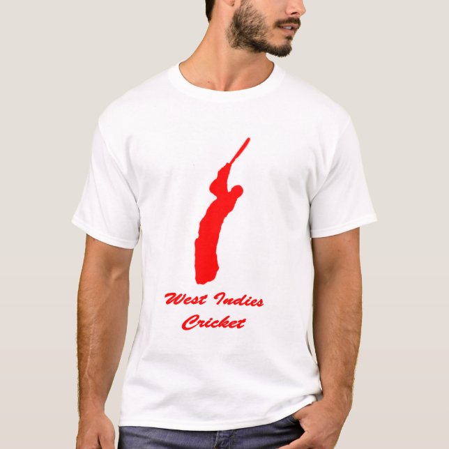 West Indies Cricket T Shirt  (Vorderseite)