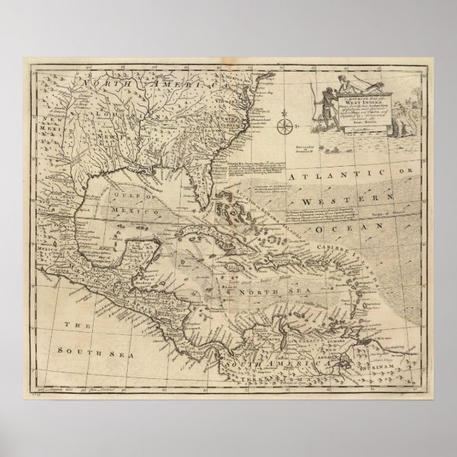 West Indies Poster (Vorne)