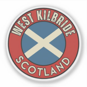 West Kilbride, Schottland Aufkleber