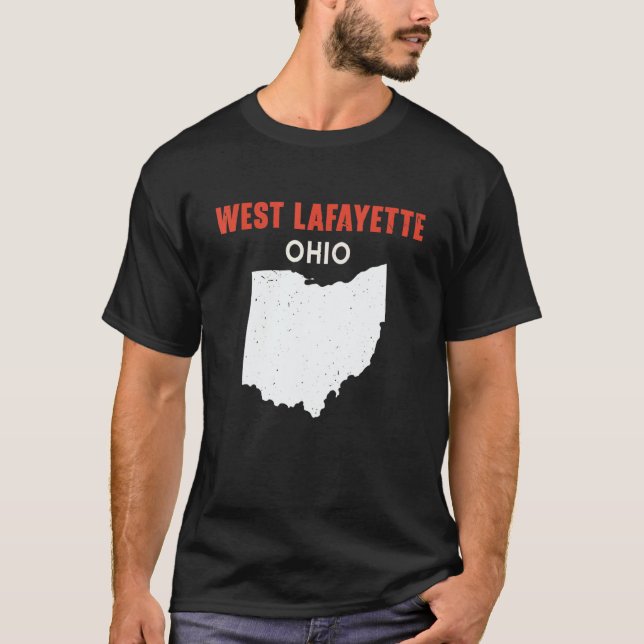 West Lafayette Ohio USA State America Travel Ohioa T-Shirt (Vorderseite)