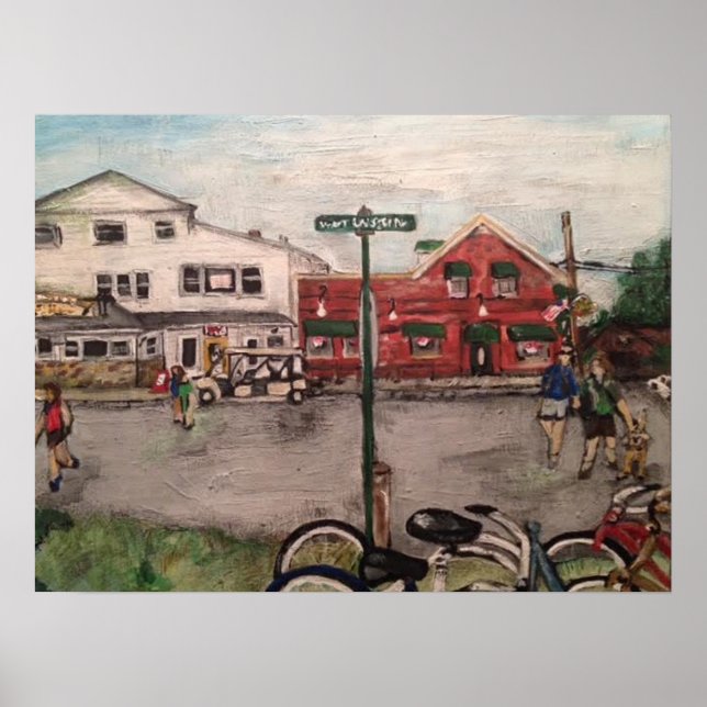"West Lakeshore Drive" Kelleys Island, Ohio Poster (Vorne)