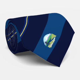 West Linn (Oregon) Stadtflagge Neck Tie Krawatte
