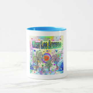 West Los Angeles Deep Dream Tasse