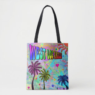 West Los Angeles Vivid Romance Tote Bag Tasche