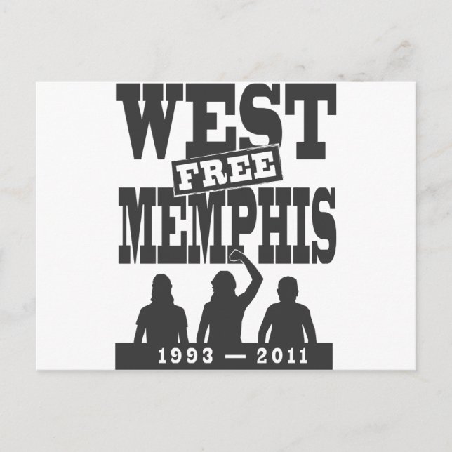 West Memphis Three Postkarte (Vorderseite)