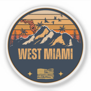 West Miami, Florida Aufkleber