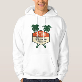West Palm Beach Auditorium Marquee Concert Hoodie