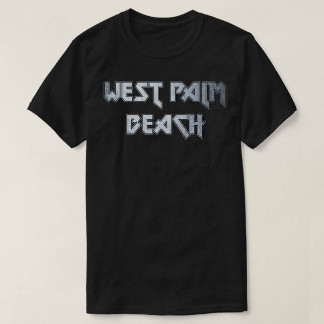 West Palm Beach FL T-Shirt (Design vorne)