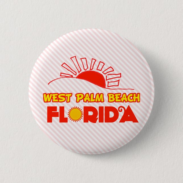 West Palm Beach, Florida Button (Vorderseite)