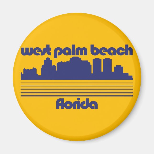 West Palm Beach Florida Magnet (Vorne)