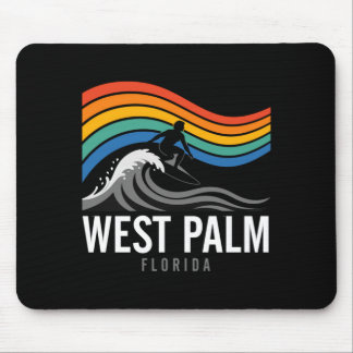 West Palm Beach Florida Surfer Surfen Männer Mousepad