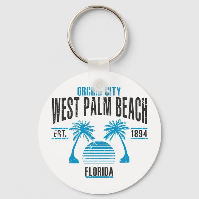 West Palm Beach Schlüsselanhänger (Vorderseite)