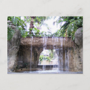 West Palm Beach Waterfall Postkarte