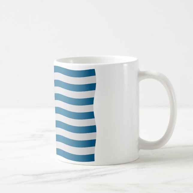 West Papua Flag / Morgenstern Kaffeetasse (Rechts)