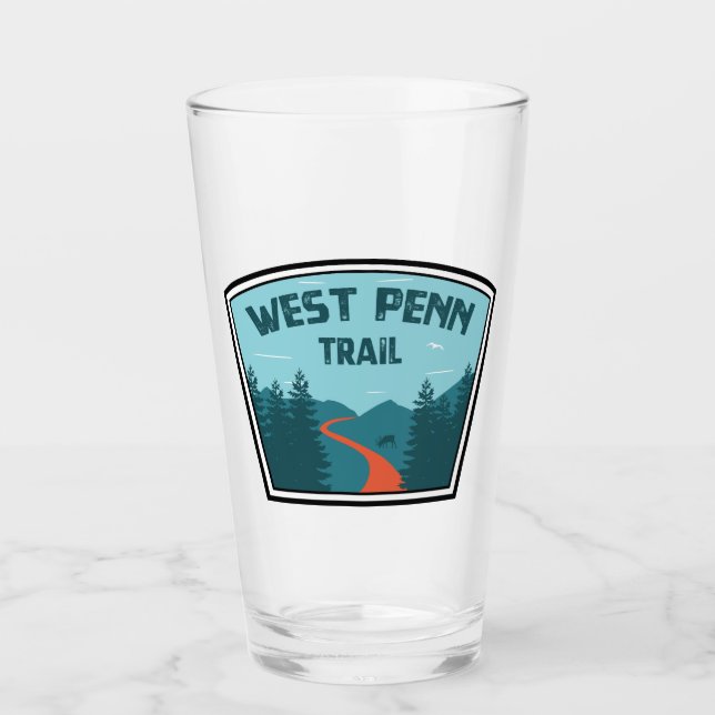 West Penn Trail Pennsylvania Glas (Vorderseite)