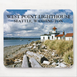 West Point-Leuchtturm, Seattle Washington Mousepad