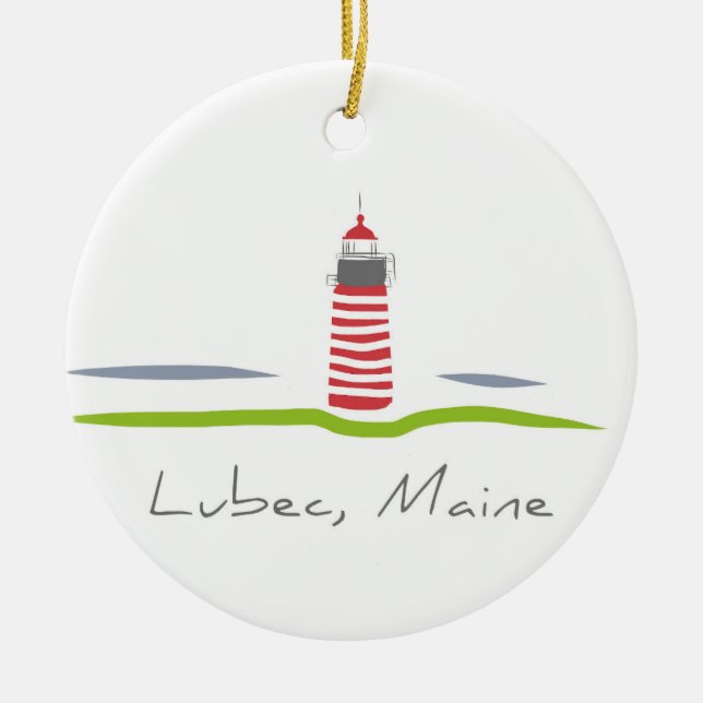 West Quoddy Head Light Ornament (Vorne)