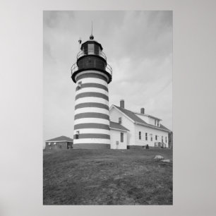West Quoddy Head Light Station Poster