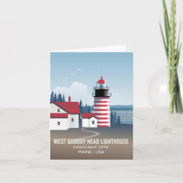 West Quoddy Head Lighthouse Karte