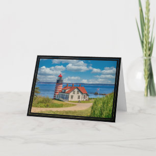 West Quoddy Head Lighthouse, Lubec, Maine Karte
