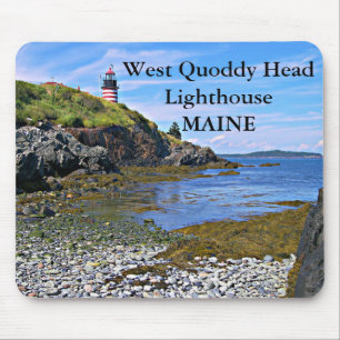 West Quoddy Head Lighthouse, Maine Mousepad