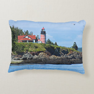 West Quoddy Head Lighthouse, Maine Zierkissen