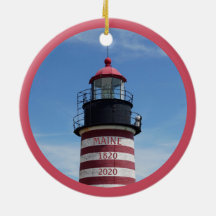 West Quoddy Head Lubec Maine Lighthouse