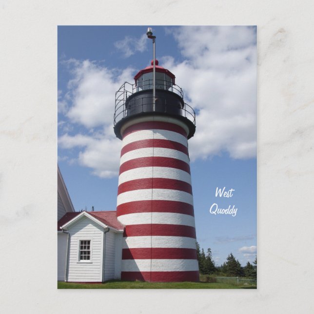 West Quoddy Postcard Postkarte (Vorderseite)