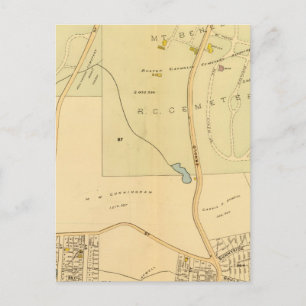 West Roxbury, Massachusetts 3 Postkarte