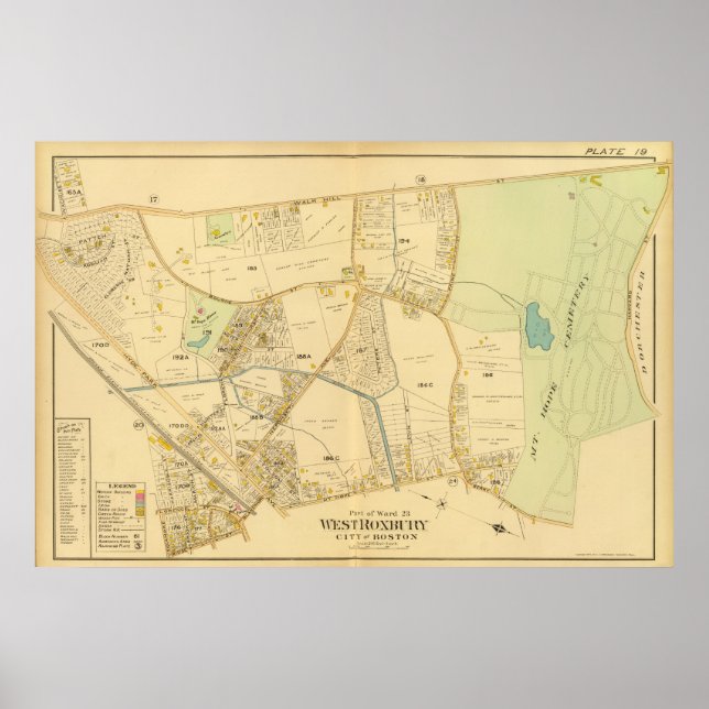 West Roxbury, Massachusetts 5 Poster (Vorne)