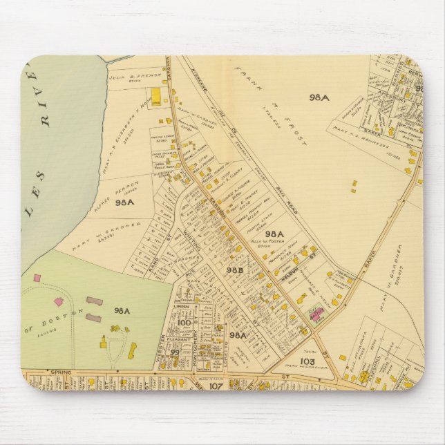 West Roxbury, Massachusetts 8 Mousepad (Vorne)