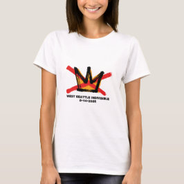 WEST SEATTLE INDIVISIBLE NO KINGS T-shirt