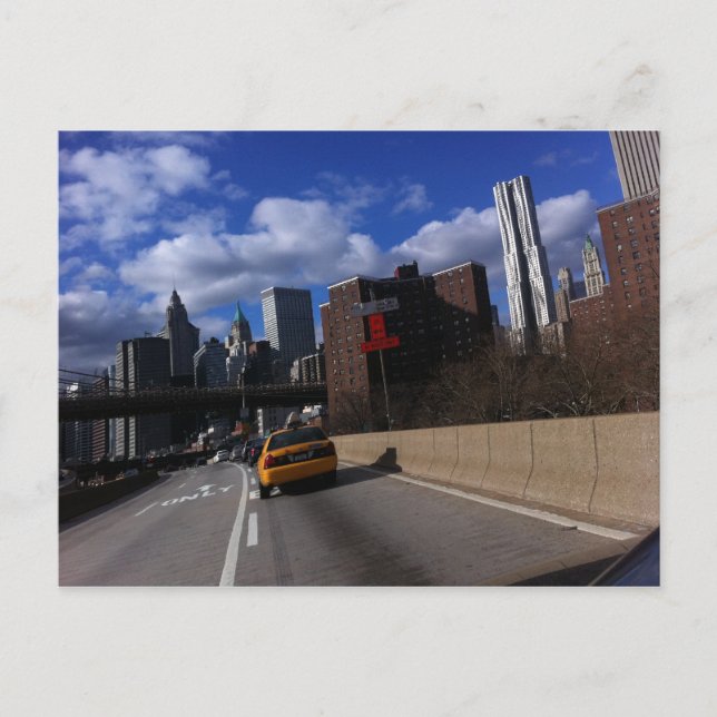 West Side Highway - NYC Postkarte (Vorderseite)