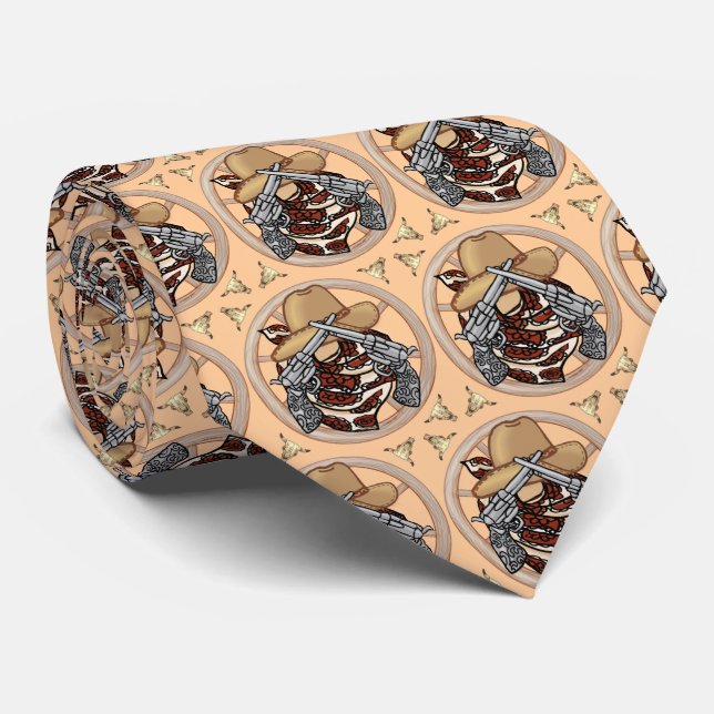 West Texas Cowboy Krawatte (Gerollt)