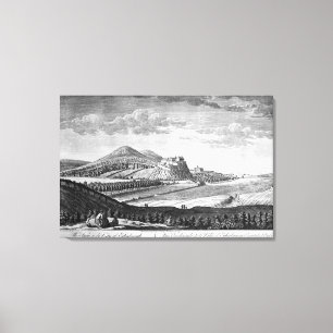 West View of the City of Edinburgh, 1753 Leinwanddruck