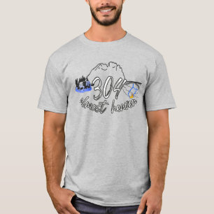 West Virginia Area Code 304 T - Shirt