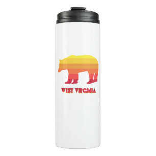 West Virginia Bear Thermosbecher